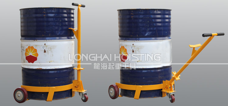 低位油桶搬運(yùn)車(chē)使用案例