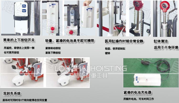 BISHAMON電動(dòng)平臺(tái)式堆垛機(jī)細(xì)節(jié)